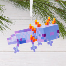 Load image into Gallery viewer, Minecraft Blue Axolotl Hallmark Ornament
