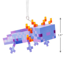 Load image into Gallery viewer, Minecraft Blue Axolotl Hallmark Ornament
