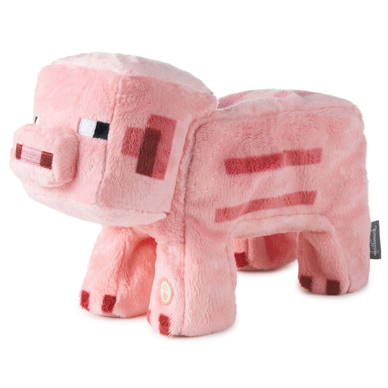 Minecraft Pig Plush With Sound and Motion