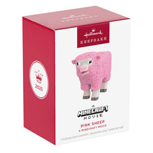 Load image into Gallery viewer, A Minecraft Movie Pink Sheep Ornament

