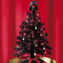 Load image into Gallery viewer, Mini ShowToppers Black Christmas Tree With Light, 17"
