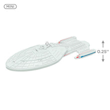 Load image into Gallery viewer, Mini Star Trek™: Voyager U.S.S. Voyager Ornament, 0.25&quot;
