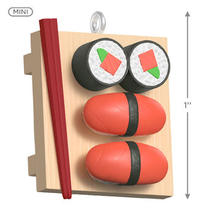 Mini Sweet Lil' Sushi Ornament, 1"