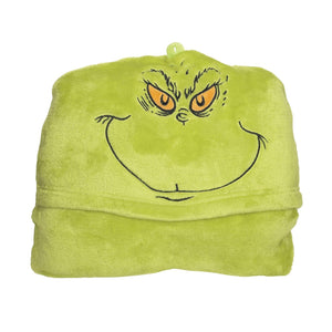 Grinch Hooded Blanket - Snowpinion