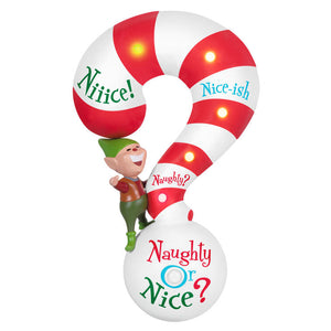 Naughty or Nice? Ornament With Light and Sound