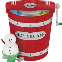Load image into Gallery viewer, Nellco Ice Cream Maker Musical Ornament With Light
