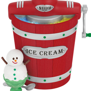 Nellco Ice Cream Maker Musical Ornament With Light