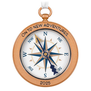 New Adventures 2025 Metal Ornament