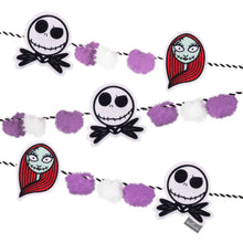 Load image into Gallery viewer, Disney Tim Burton&#39;s The Nightmare Before Christmas Fabric Hallmark Garland, 72&quot;
