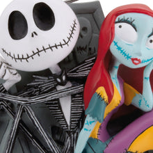Load image into Gallery viewer, Disney Tim Burton&#39;s The Nightmare Before Christmas Jack and Sally With Tombstones Hallmark Ornament
