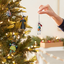 Load image into Gallery viewer, Disney Tim Burton&#39;s The Nightmare Before Christmas Citizens of Halloween Town Ornaments, Set of 4
