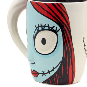 Disney Tim Burton's The Nightmare Before Christmas Jack and Sally Sculpted Mug, 15 oz.