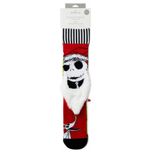 Load image into Gallery viewer, Disney Tim Burton's The Nightmare Before Christmas Jack Skellington and Oogie Boogie Mismatched Novelty Crew Socks
