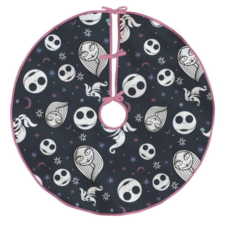 Disney Tim Burton's The Nightmare Before Christmas Fabric Hallmark Tree Skirt, 48