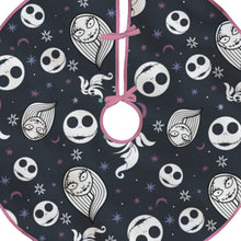 Load image into Gallery viewer, Disney Tim Burton&#39;s The Nightmare Before Christmas Fabric Hallmark Tree Skirt, 48&quot;
