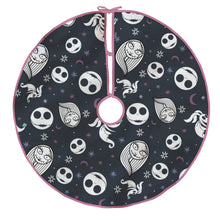 Load image into Gallery viewer, Disney Tim Burton&#39;s The Nightmare Before Christmas Fabric Hallmark Tree Skirt, 48&quot;
