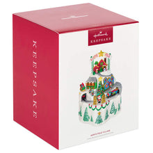 Load image into Gallery viewer, North Pole Village Tabletop Decoration With Light, Sound and Motion
