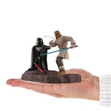 Load image into Gallery viewer, Star Wars: Obi-Wan Kenobi™ Face-Off With Darth Vader™ Ornament With Sound
