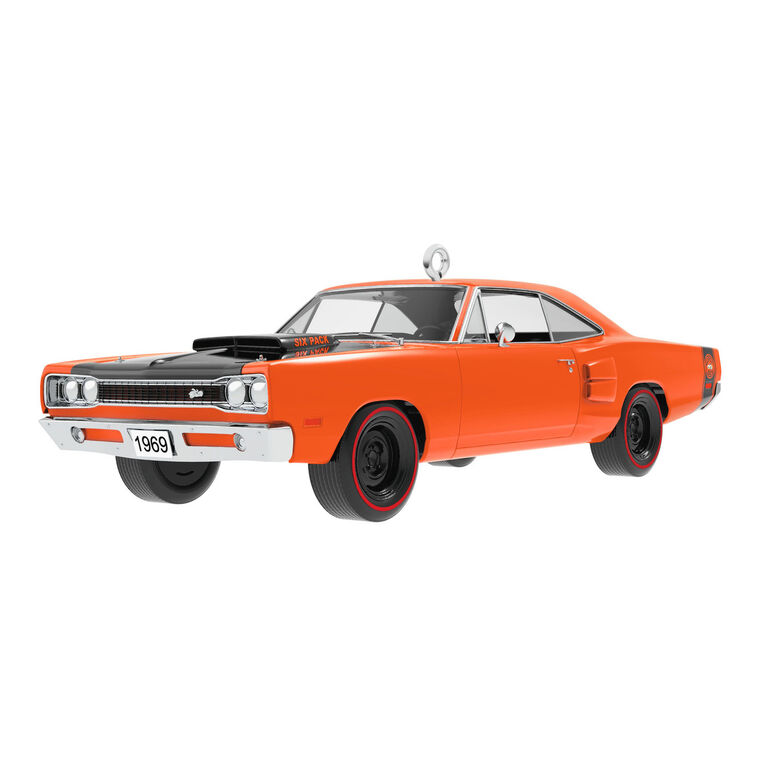 Classic American Cars 1969 Dodge Super Bee Six Pack 2025 Metal Ornament