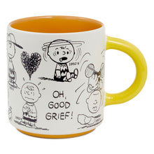 Load image into Gallery viewer, Peanuts® 75th Anniversary Charlie Brown Through the Decades Mug, 17.5 oz.
