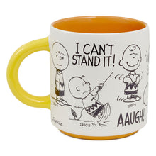 Load image into Gallery viewer, Peanuts® 75th Anniversary Charlie Brown Through the Decades Mug, 17.5 oz.
