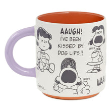 Load image into Gallery viewer, Peanuts® 75th Anniversary Lucy Through the Decades Mug, 17.5 oz.
