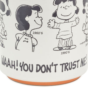 Peanuts® 75th Anniversary Lucy Through the Decades Mug, 17.5 oz.