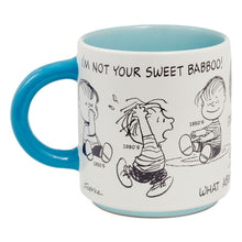 Load image into Gallery viewer, Peanuts® 75th Anniversary Linus Through the Decades Mug, 17.5 oz.
