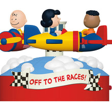 Load image into Gallery viewer, The Peanuts® Gang Off to the Races! Musical Ornament With Motion - Hallmark Timmins
