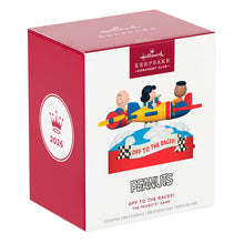 Load image into Gallery viewer, The Peanuts® Gang Off to the Races! Musical Ornament With Motion - Hallmark Timmins
