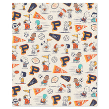Load image into Gallery viewer, Peanuts® Athletic Club Two-Sided Throw Blanket, 50x60
