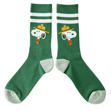 Load image into Gallery viewer, Peanuts® Beagle Scouts Snoopy Crew Socks
