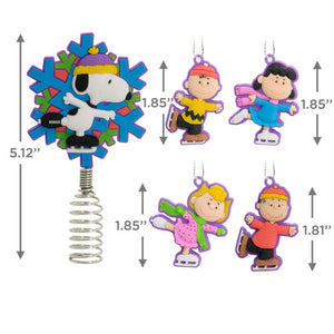 Mini Peanuts® Hallmark Tree Topper and Ornaments, Set of 5