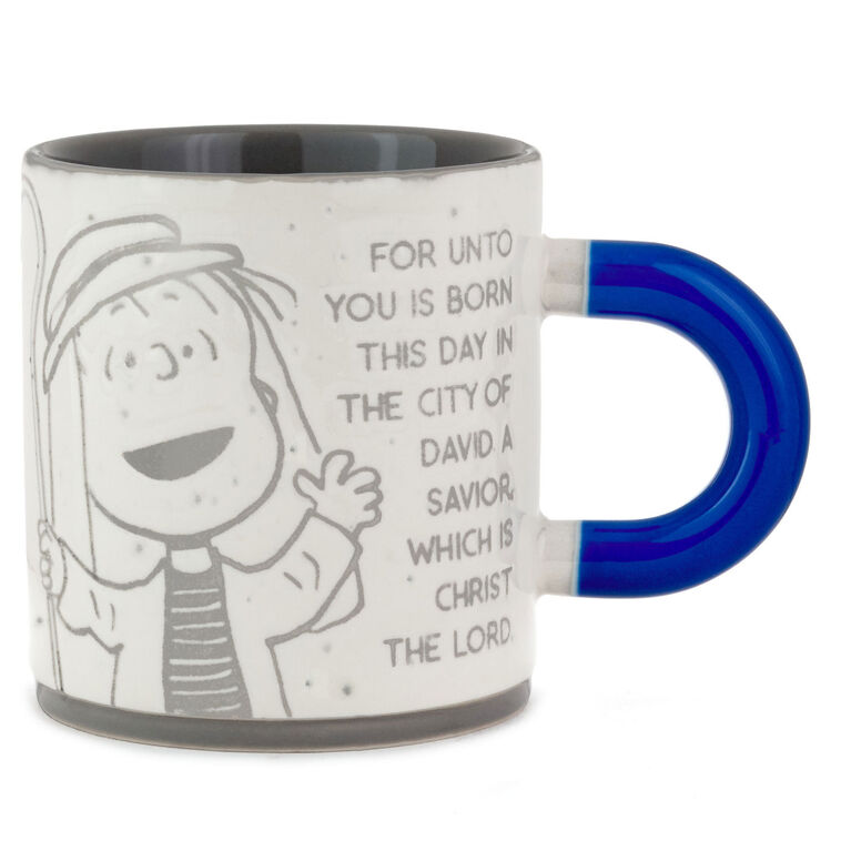 Peanuts® Linus Nativity Speech Speckled Mug, 16 oz.