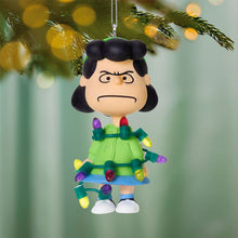 Load image into Gallery viewer, The Peanuts® Gang Lucy's All Tangled Up! Ornament
