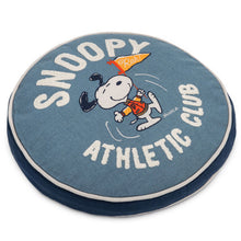Load image into Gallery viewer, Peanuts® Snoopy Athletic Club Round Pillow, 15.5"
