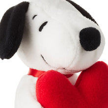 Load image into Gallery viewer, Peanuts® Snoopy With Heart Zip-Along Plush Toy
