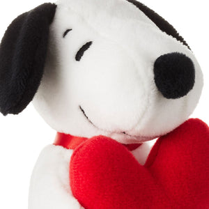 Peanuts® Snoopy With Heart Zip-Along Plush Toy