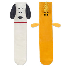 Load image into Gallery viewer, Peanuts® Snoopy and Woodstock Mismatched Novelty Socks
