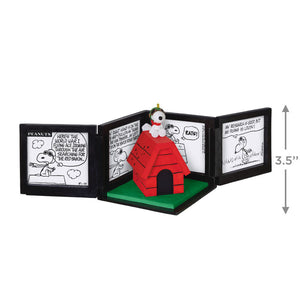 Peanuts® 75th Anniversary Snoopy as The Flying Ace Musical Ornament