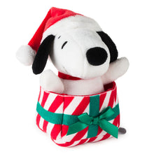 Load image into Gallery viewer, Peanuts® Snoopy in Present Zip-Along Plush Toy
