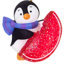 Load image into Gallery viewer, Mini Petite Penguins A Sweet Treat Ornament, 1"

