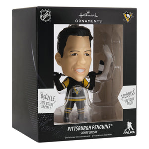 NHL® Pittsburgh Penguins® Sidney Crosby Bouncing Buddy Hallmark Ornament