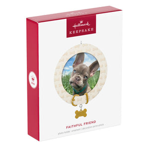 Faithful Friend 2025 Photo Frame Ornament
