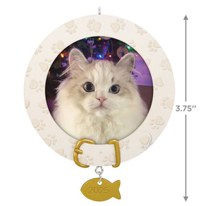 Furry Friend 2025 Photo Frame Ornament