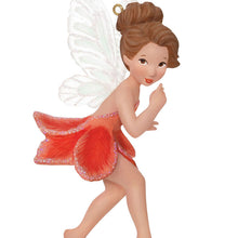 Load image into Gallery viewer, Fairy Messengers Gladiolus Fairy Ornament
