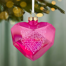 Load image into Gallery viewer, Our First Christmas Together 2026 Glass Ornament
