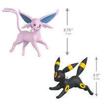 Load image into Gallery viewer, Pokémon Espeon and Umbreon Ornaments, Set of 2
