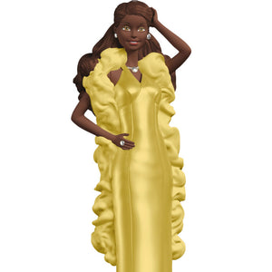 Mini Superstar Barbie™ and Superstar Christie™ Ornaments, Set of 2