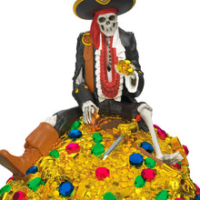 Load image into Gallery viewer, Disney Pirates of the Caribbean Collection Treasure Skeleton Ornament With Light and Sound - Hallmark Timmins
